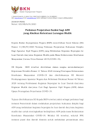 Kecamatan ini merupakan pemekaran dari kecamatan kecamatan ciledug. Https Www Bkn Go Id Wp Content Uploads 2020 04 Pedoman Penjatuhan Sanksi Bagi Asn Yang Abaikan Ketentuan Larangan Mudik Pdf