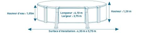 Piscine Acier 6 10x3 75 H 1 20 Cash Piscines