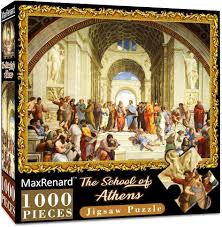 Looking for a thoughtful gift for your friends and family? Buy Maxrenard 1000 Pieces Puzzle For Adults The School Of Athens Raffaello Santi Jigsaw Puzzles Of Famous Paintings Challenge Game Online In Vietnam B091gl7y9y
