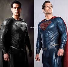 Black And Silver Zack Snyder Superman Suit 