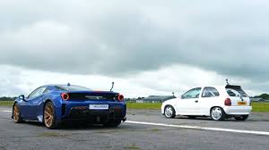 Maybe you would like to learn more about one of these? Corsa Turbo Beats Ferrari 488 In Speed Challenge Olhar Digital
