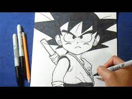 Como Dibujar A Goku Nino Dragon Ball How To Draw Goku Child Youtube Hoy os ensenamos como hacer un dibujo de goku a lapiz cuando era nino de cuerpo completo paso a paso. como dibujar a goku nino dragon ball how to draw goku child