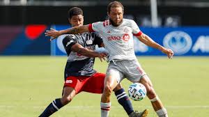Ensure you are equipped to cheer on england with their 2020 home, away and training kit by nike. Toronto Fc Vs New England Revolution Football Match Report July 21 2020 Espn