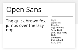 Open Sans 15 Best Google Fonts For Your Website Justinmind Best Google Fonts Cool Letter Fonts Google Fonts