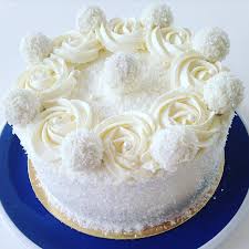Layer Cake Facon Raffaello Framboiseetvanillerecettes Over Blog Com Gateau Raffaello Gateau Coco Recette Patisserie Facile