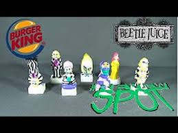 It also includes the recurring characters delia deetz and charles deetz from the film. Spooky Spot 2015 Burger King Beetlejuice 1989 Food Premiums Youtube