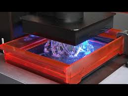 The liquid resin used in 3d printing is typically composed of either epoxy or a combination of acrylic and methacrylic monomers. Meet The Second High Resolution Laser Drawn Resin 3d Printer From Formlabs Youtube