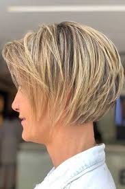 Short haircuts work best for fine reasonable, particularly when it is trimmed in layers. 80 Hot Hairstyles For Women Over 50 Lovehairstyles Com
