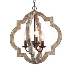 Lnc Cachil 16 In 3 Light Bronze Weathered Wood Rustic Farmhouse Dining Room Candelabra Chandelier A03565 The Home Depot