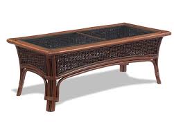 Or ms frame with branded wicker with imported pu. Rattan Coffee Table Tigre Bay Wicker Paradise Rattan Coffee Table Glass Top Coffee Table Wicker Coffee Table