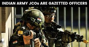 Indian Army Jcos Are Gazetted Officers Indian Army Army Army Day