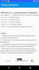 Formulas commonly used to create insulin dose recommendations this example illustrates a method for calculating of your background/basal and bolus doses and estimated daily insulin dose when you need full insulin replacement. Sliding Scale Subcutaneous Insulin In Diabetes Pour Android Telechargez L Apk