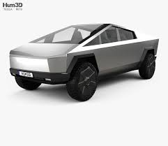 Cybertruck is designed to have the utility of a truck with sports car performance. 3d Model Of Tesla Cybertruck 2019 Tesla 3d Model Tesla Pickup