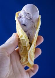 Pizzelle Culinary Hill Recipe Blueberry Ice Cream Pizzelle Ice Cream