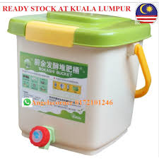 Get the best deals on compost bin garden compost bins. 10l Recycle Composter Aerated Compost Bin Bokashi Bucket Shopee Malaysia