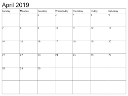 Public holidays in malaysia are regulated at both federal and state levels, mainly based on a list of federal holidays observed nationwide plus a few additional holidays observed by each individual state and federal territory. April 2019 Calendar Cute Printable Week Calendar