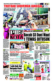 Bisa bantu ngk jan ngaranggg:v1.jelas kan. Pos Kota Newspaper 25 July 2018 Gramedia Digital