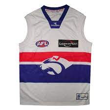 We offer our respect to the elders of these traditional lands, and through them to all aboriginal and torres strait islander peoples past, present and emerging. New Afl Western Bulldogs Football Jumper Guernsey Youth Sizes 8 10 12 Free Socks Ebay