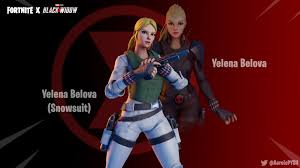 If you missed out on black widow when she first arrived in fortnite, then you are going to have a chance to purchase her again because she's going widow will be ready for winter in this go, because she will be available in a new snow suit look. Aeroic On Twitter Yelena Belova