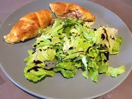 Croissant Sale Jambon Mozza Cooking Food Food And Drink