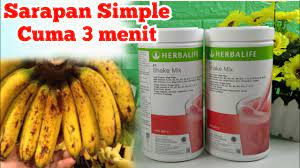 Efeknya akan membuat tubuhmu lebih sehat, bugar, dan ideal. Cara Mudah Membuat Shake Herbalife Campur Buah Youtube