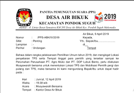 Pembuatan surat undangan sangatlah diperlukan apabila sebuah lembaga maupun organisasi ingin mengundang beberapa orang penting untuk bisa menghadiri acara yang mereka buat. Surat Undangan Dan Notulen Berita Acara Rapat Penentuan Lokasi Tps Semua Surat