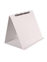 A3 A4 Or A5 Easel Binders Flip Charts White Or Black