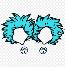 Choosing a png over a svg; Movies Personal Use Cat In The Hat 4 Thing 1 And Thing 2 Png Image With Transparent Background Toppng