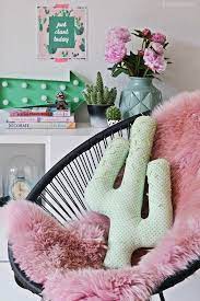 Prickly Love How To Embrace The Cactus Trend Handmade Home Decor Cactus Bedroom Cactus Decor