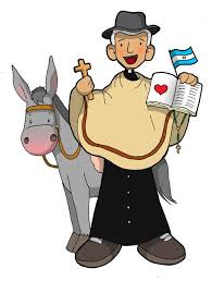 El Cura Brochero Nacio El 16 De Marzo De 1840 En Carreta Quemada En La Vecindad De Santa Rosa De Rio Primero El Cura Brochero Catequesis Pinturas De Santa