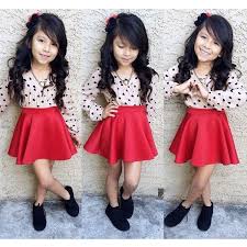 8 99 2pc Kids Baby Girls Love Long Sleeve Tops Red Skirt Outfits Fit 2 7t Ebay Fashion Vestidos Infantis Moda Infantil Feminina Meninas Infantis