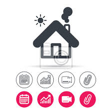 Jetzt ergonomische bürostühle für zu hause bestellen und sparen. Home Symbol Haus Gebaude Zeichen Leinwandbilder Bilder Ruckwarts App Minimal Myloview De