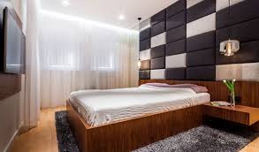 Etagen bett, wand bett, polster bett. Komfortable Wandverkleidung Polsterwand Im Schlafzimmer