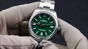 Have you admired a rolex oyster perpetual watch from afar and wanted to learn more about this elegantly designed watch? Rolex Oyster Perpetual 41 124300 Green Dial 2020 Millenary Watches