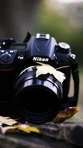 Camera Nikon Grass Leaves Autumn 63570 640x1136 Camera Camera Photography Camera Wallpaper
