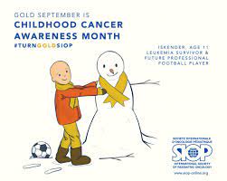 September gives us a chance to highlight the incredible research being carried out at the icr, but we. Childhood Cancer Awareness Month Siop