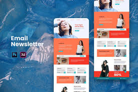Women Fashion Email Newsletter By Uicreativenet On Envato Elements Email Newsletter Template Newsletter Templates Email Newsletters