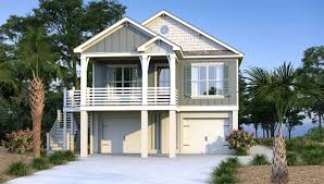 Single story house plans on piers beach house plans coastal home plans the house plan shop single story house plans on piers homeca. Abalina Beach Cottage Coastal House Plans From Coastal Home Plans