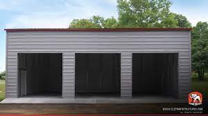 Save on a steel garage near you and get fast, free delivery and setup when you buy our metal garage kits or. 3 Car Metal Building Garage To House Cars Boats And Farm Equipment