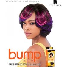 Sensationnel premium now bump mini 4 100% human hair. Sensationnel Bump J Feather 7 Human Hair Weave Extensions