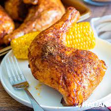 Smoked Chicken Quarters Video