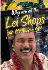 Happy Lei Day from Chinatown! Have you ever wondered why there are so many  lei shops