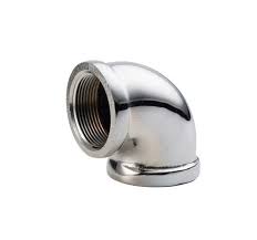 Chrome compression plumbing elbows all sizes available chrome plumbing elbow *. 1 2 Chrome Plated Brass Pipe 90 Deg Elbow Warren Pipe And Supply