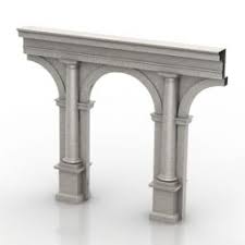 Download 3d Column 3d Model 3d Visualization Concept Design