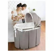 Buy badger basket wishes oval bassinet, gray at walmart.com. Badger Basket Wishes Oval Bassinet With Full Length