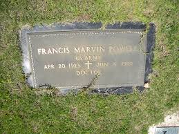 Francis Marvin Powell Marvin Funeral Services Ancestrycom