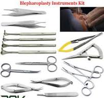 Blepharoplasty Eyelid Surgery Kit Retractors Ophthalmic Micro Eye Surgery  Tools | eBay