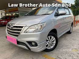 Dengan memilih pakej tss, kos yang terlibat telah dikira dan termasuk sekali dari awal, dan ini. Toyota Innova 2015 G 2 0 In Selangor Automatic Mpv Silver For Rm 52 800 7224446 Carlist My