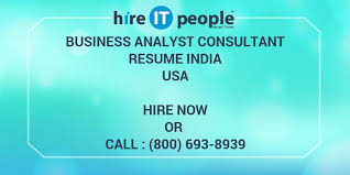 business analyst consultant resume