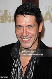 Victor Corona poses at the Telemundo El Rostro de Analia Cast Preview...  News Photo